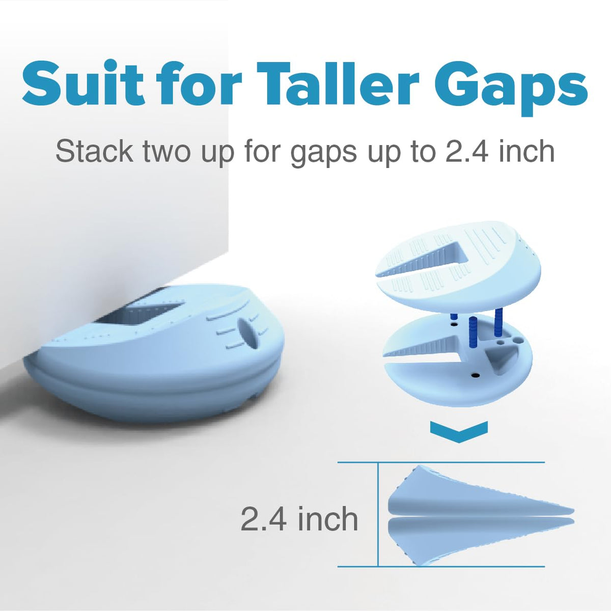 Door Pinch Guard and Door Slam Stopper (4 Count)