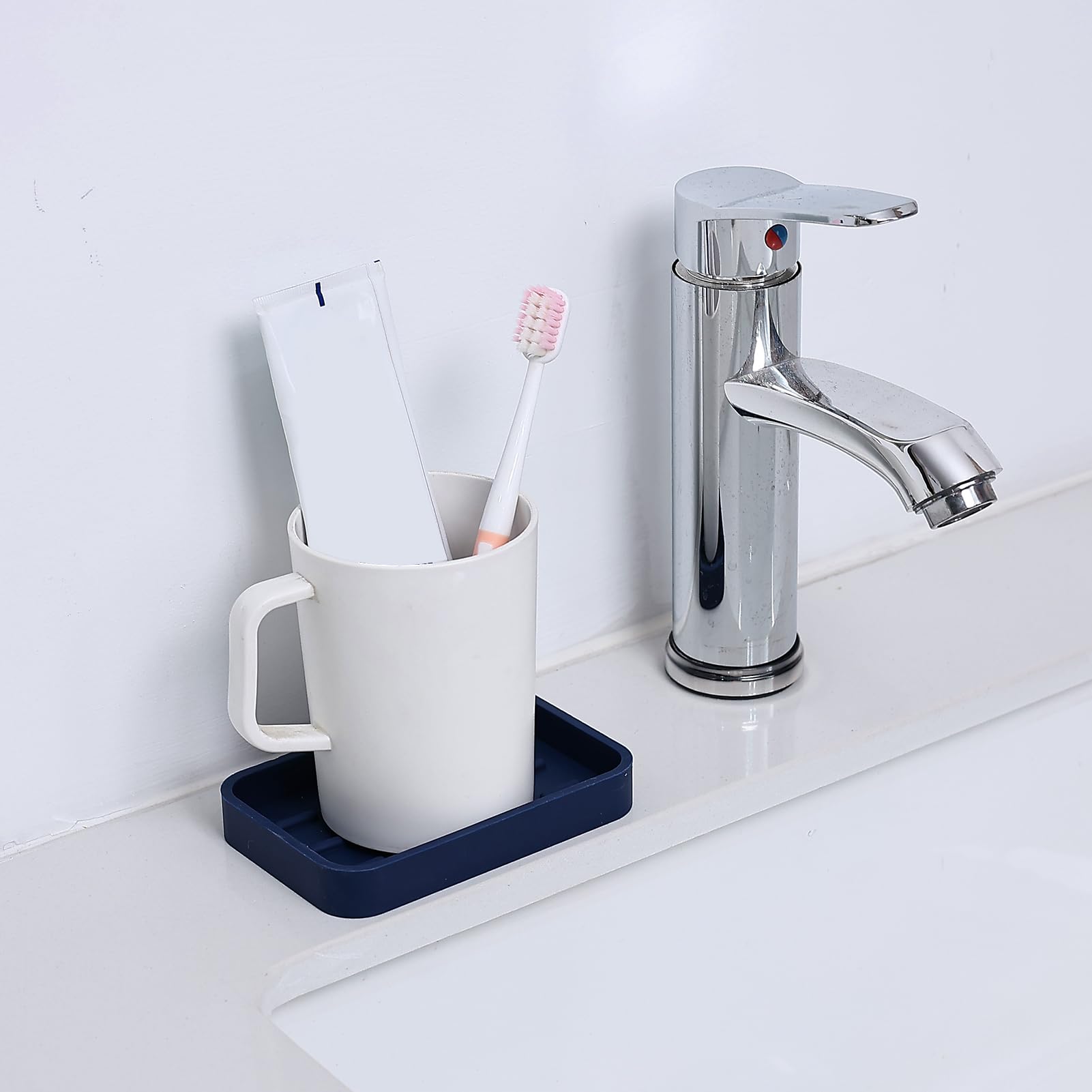 Silicone Kitchen Sink Organizer Tray for Multiple Usage