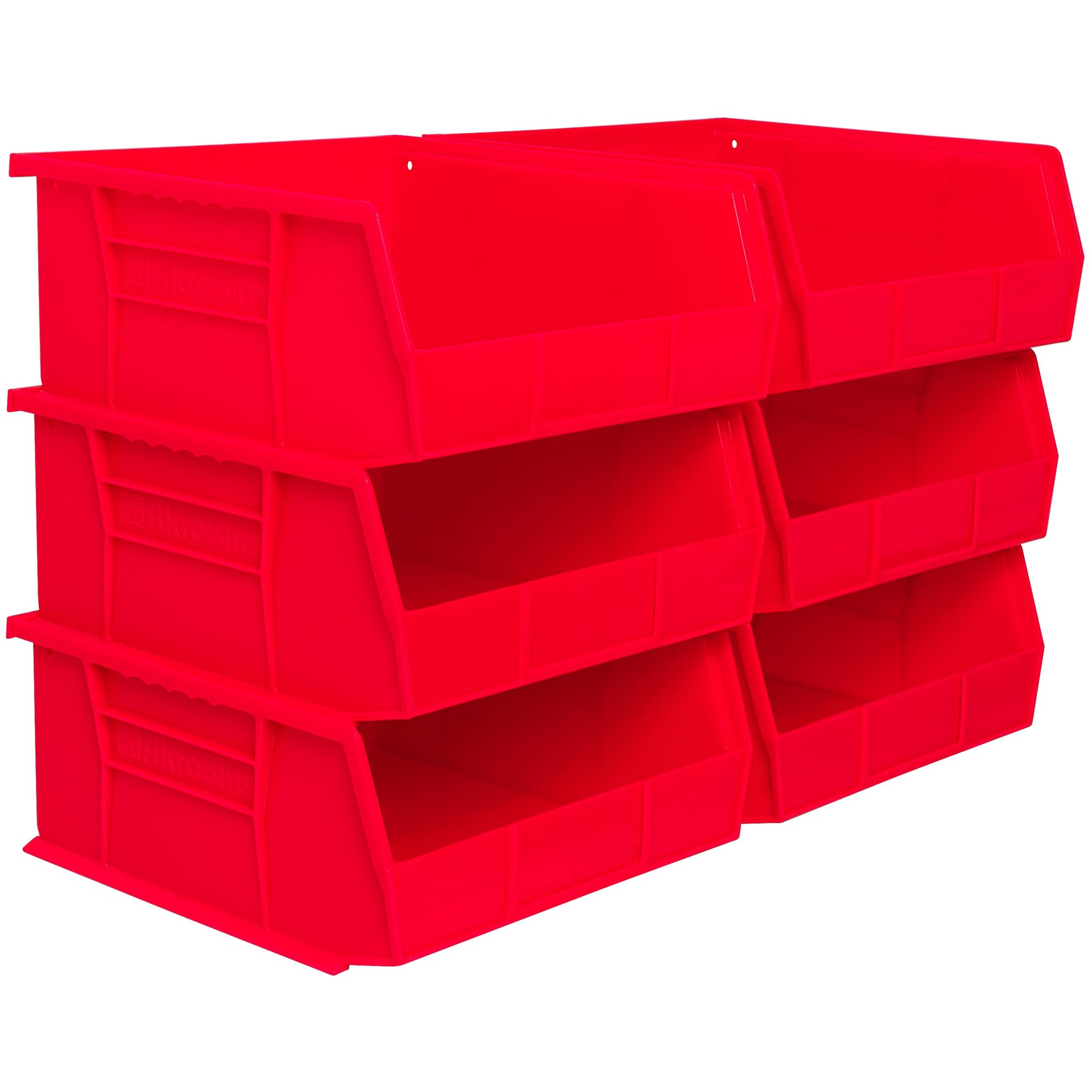 30235 AkroBins Plastic Storage Bins (6 Count)