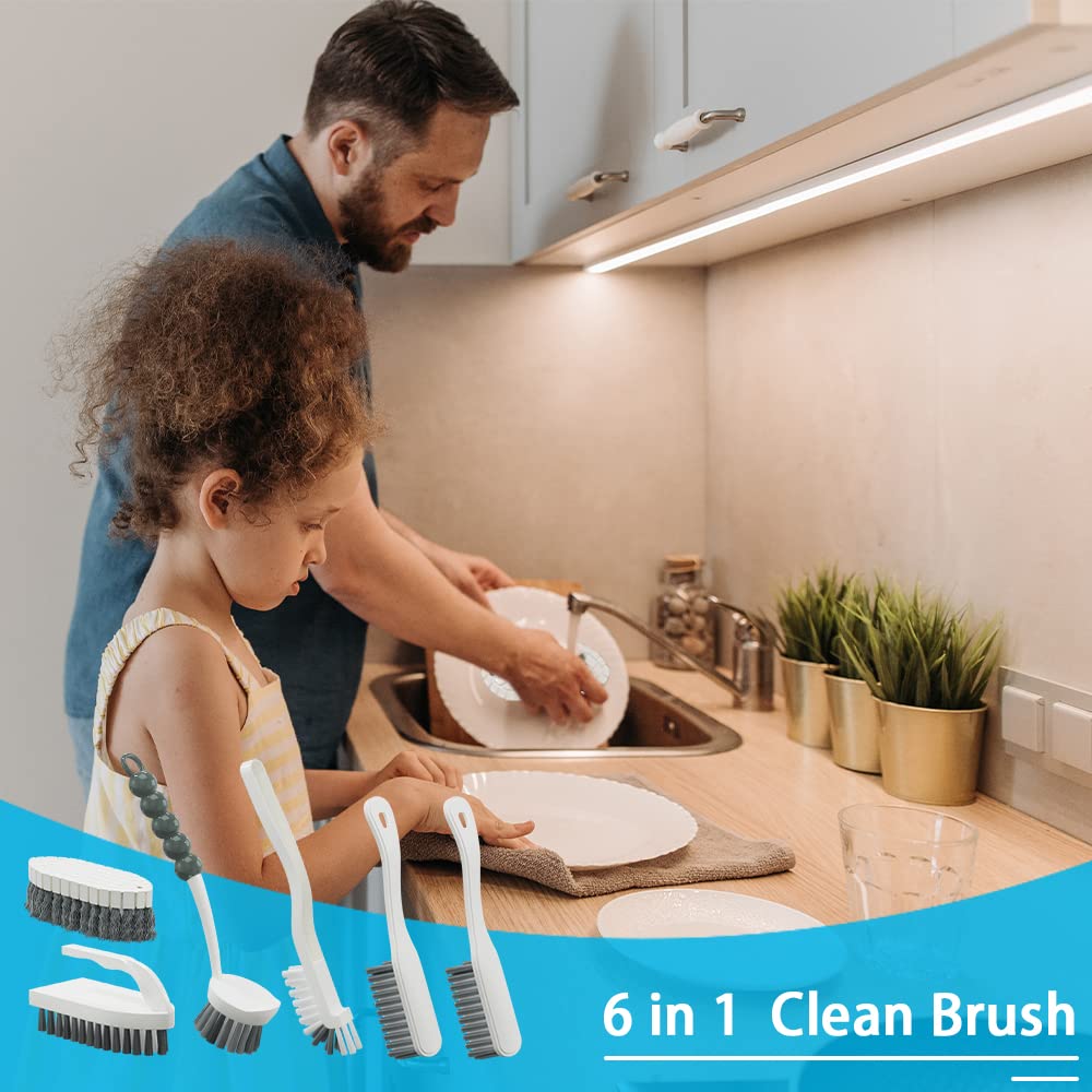 6 PCS Cleaning Brush