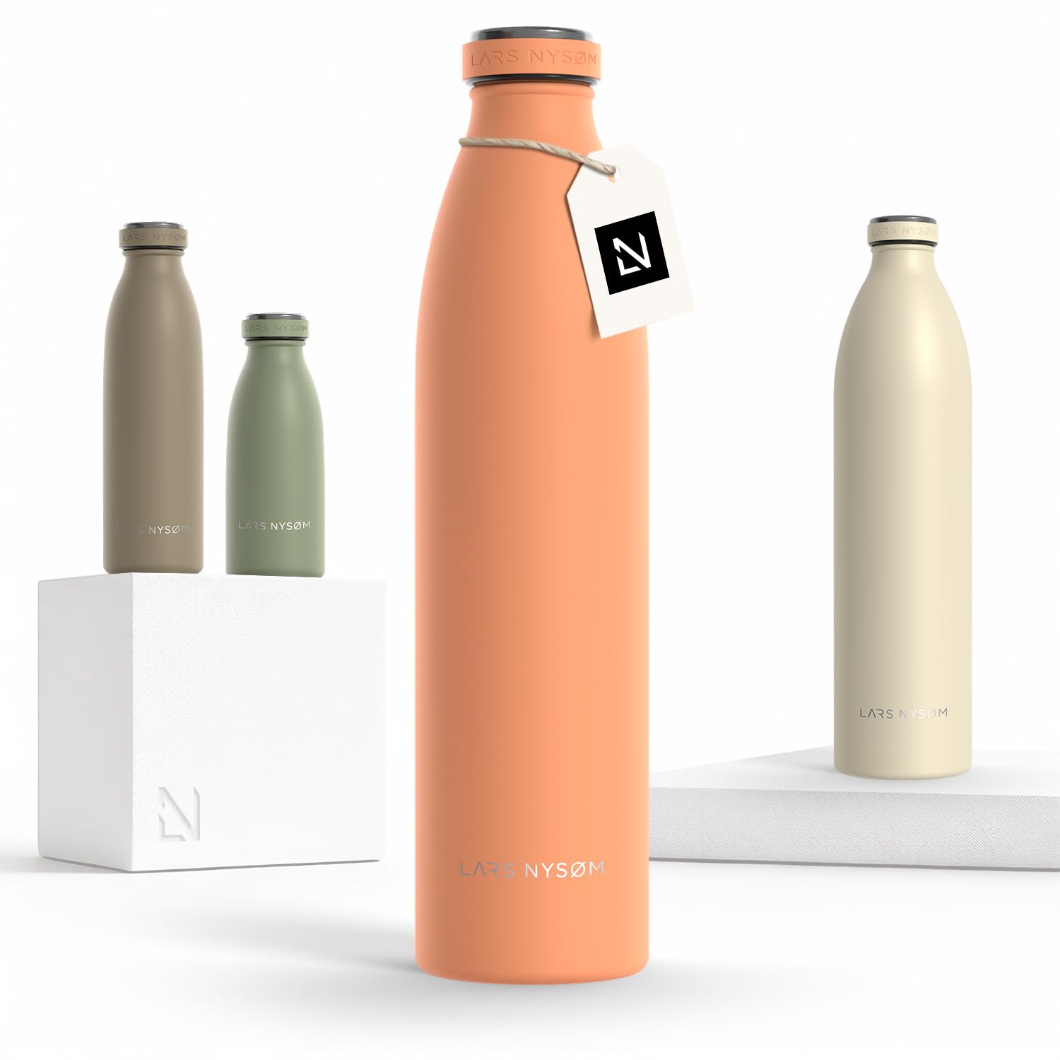 Stainless Steel Insulated Water Bottle 12oz 17oz 25oz 34oz 51oz
