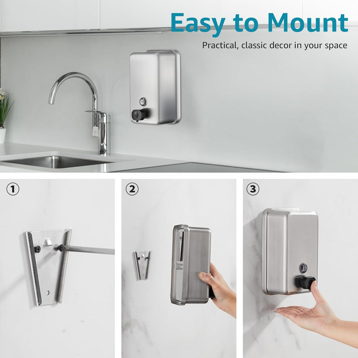 Commercial Wall Mount Soap Dispenser