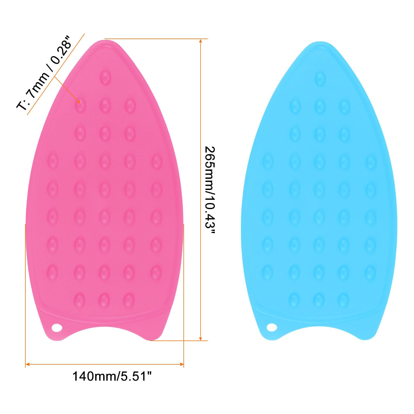2pcs Silicone Iron Rest Pad