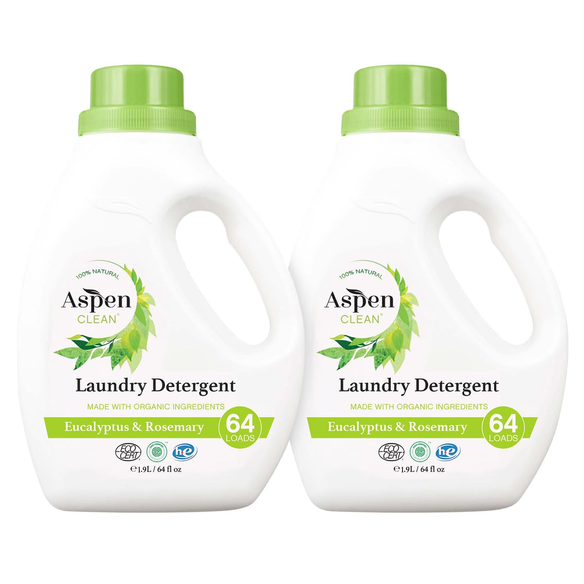 Natural Laundry Detergent Eucalyptus & Rosemary (128 Fl Oz)