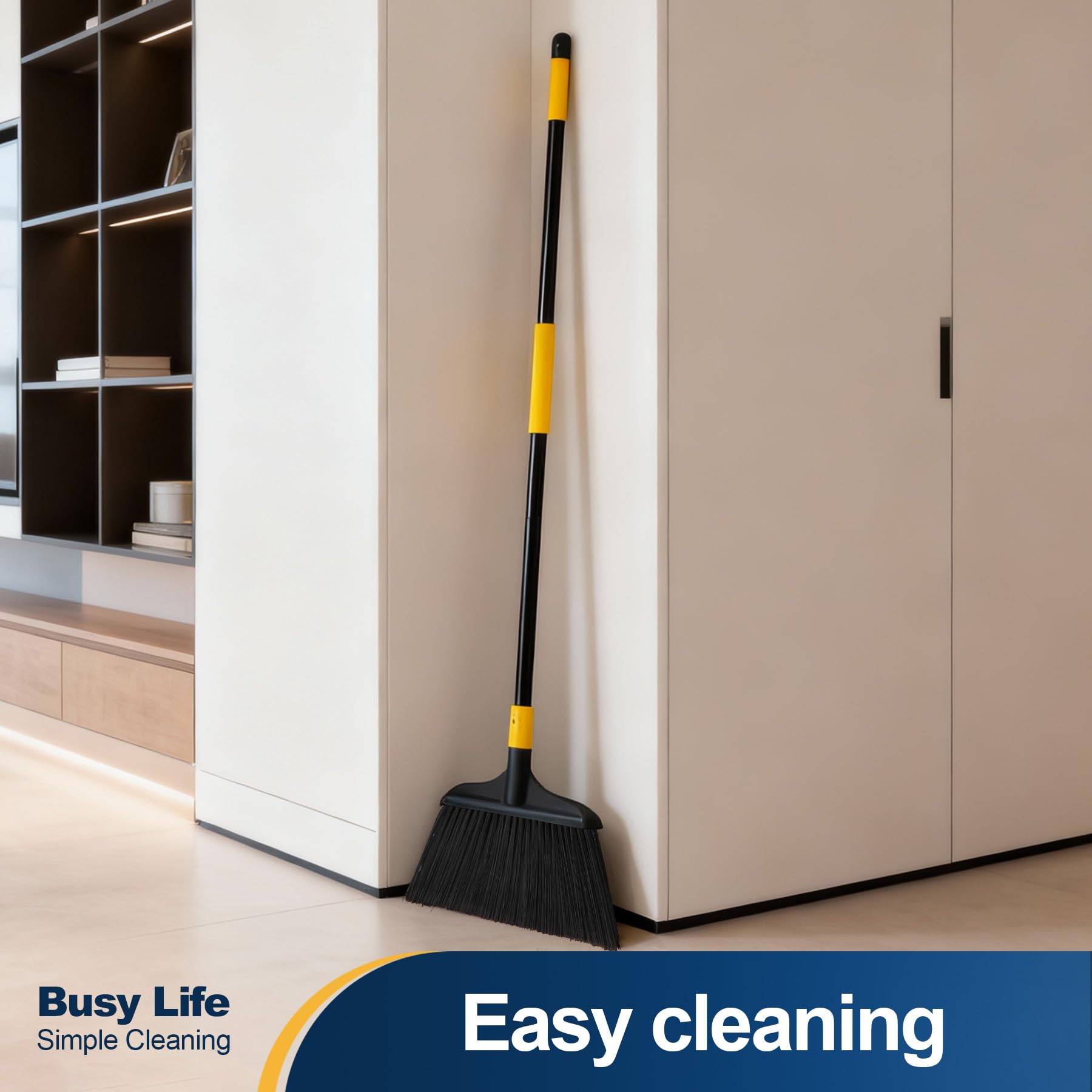 Heavy Duty Broom Outdoor Commercial Broom 54Inch