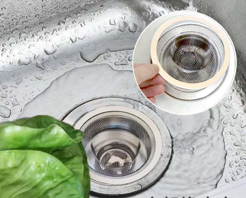 8PCS Metal Mesh Kitchen Sink Strainer (8 Count)