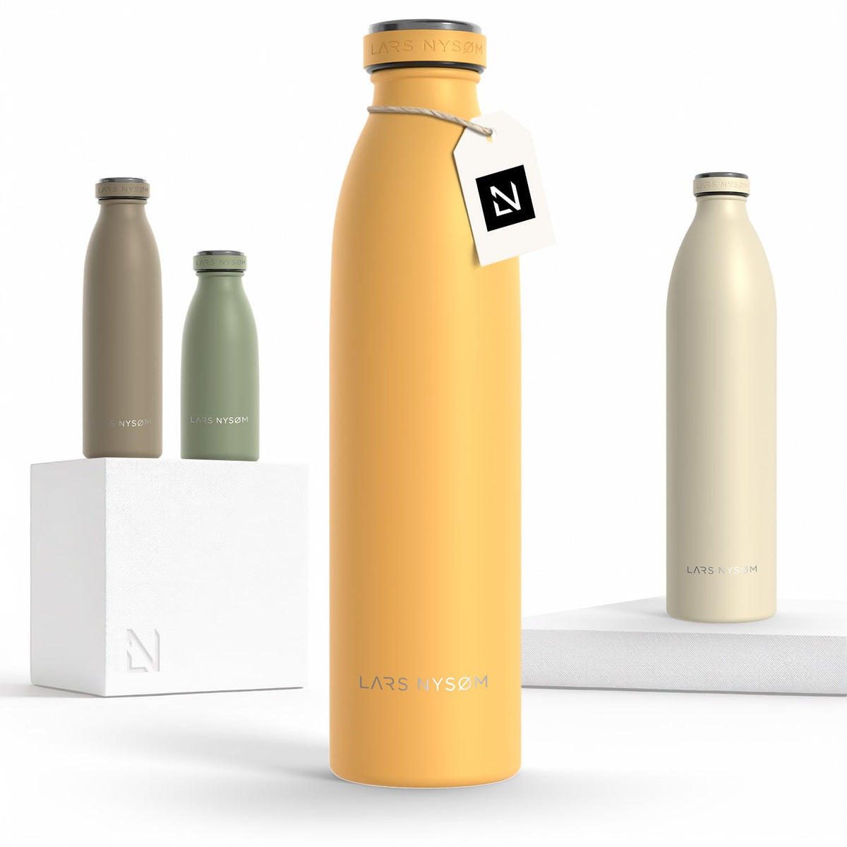 Stainless Steel Insulated Water Bottle 12oz 17oz 25oz 34oz 51oz