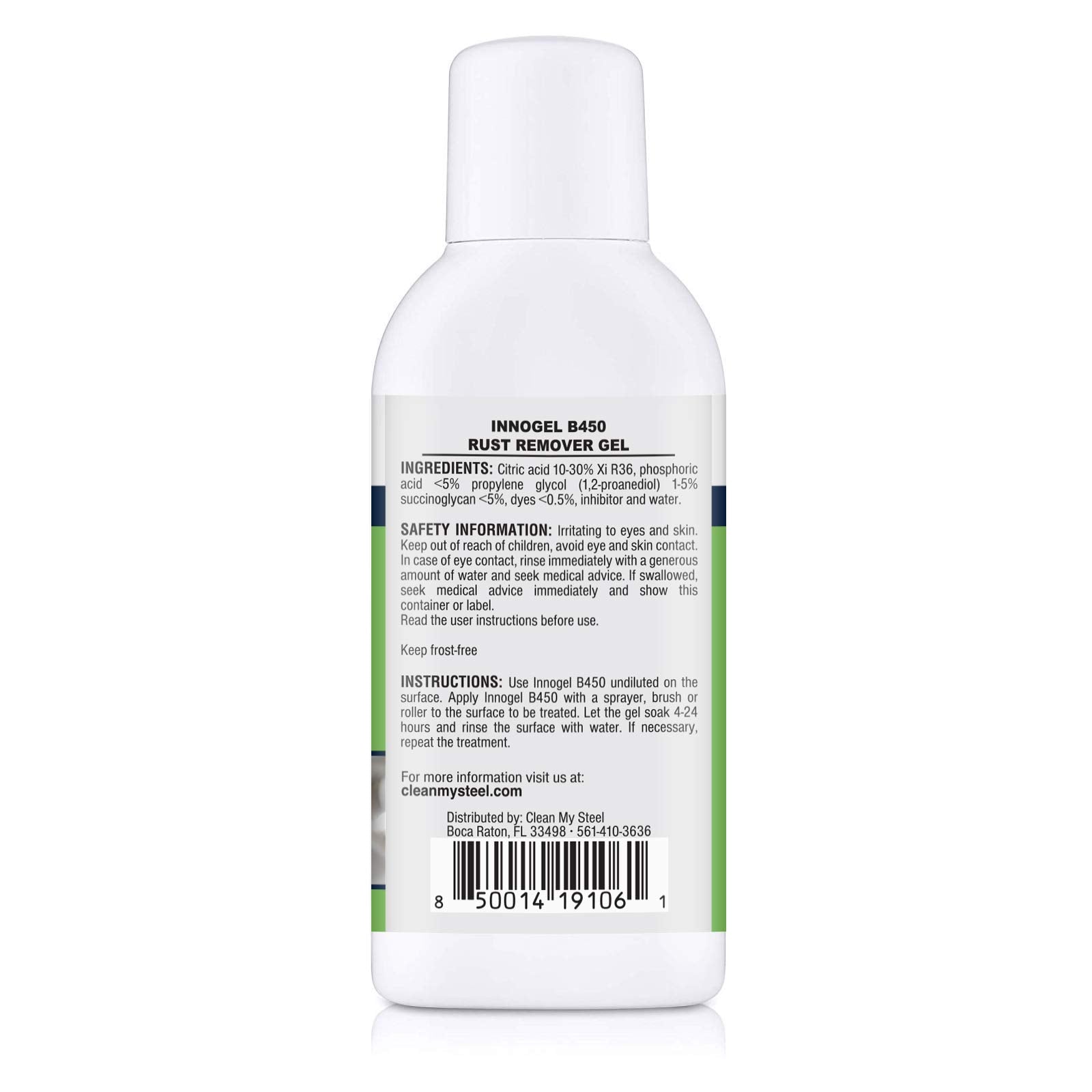 Stainless Steel Rust Remover Gel (4 Fl Oz)