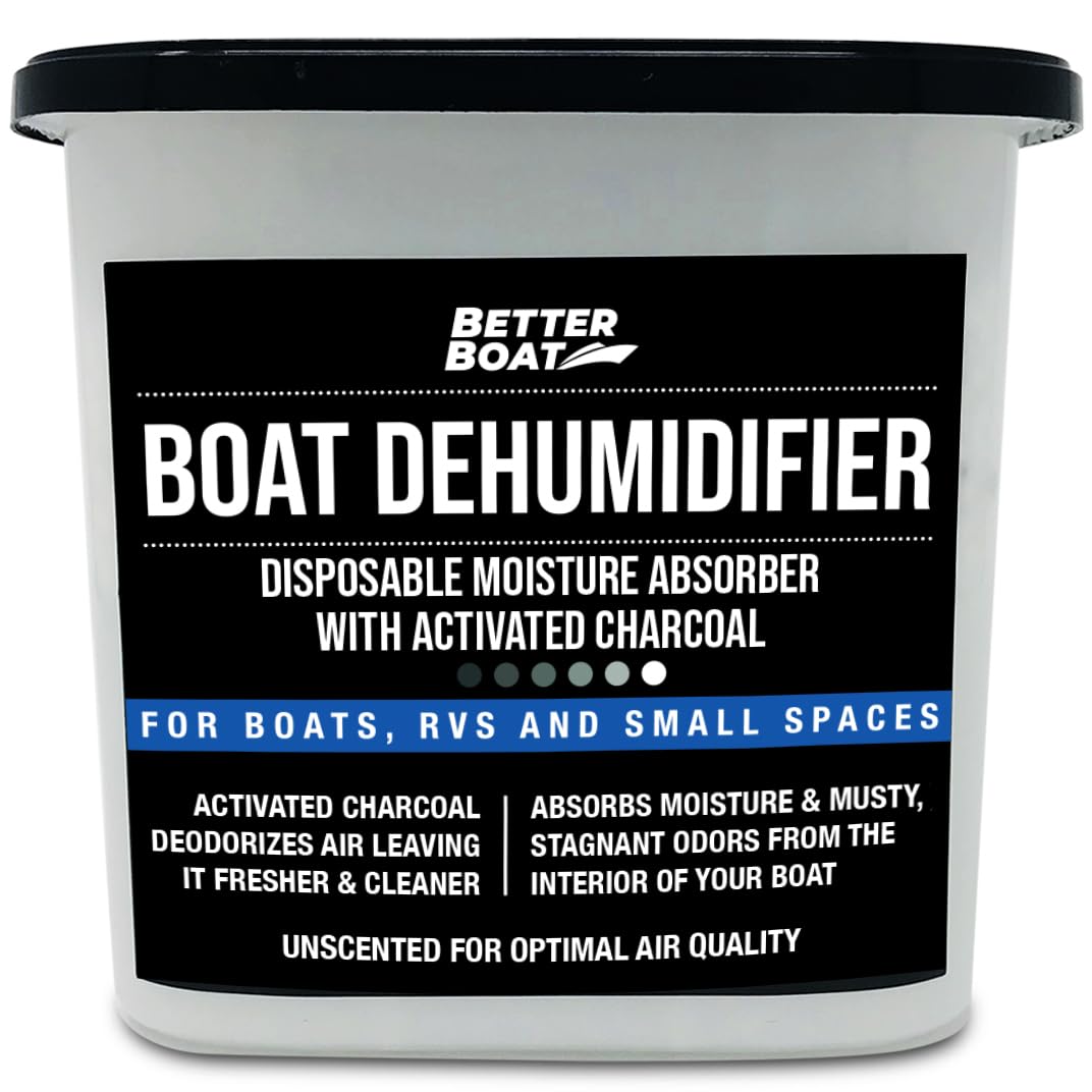 Moisture Absorber with Activated Charcoal Dehumidifier Bucket