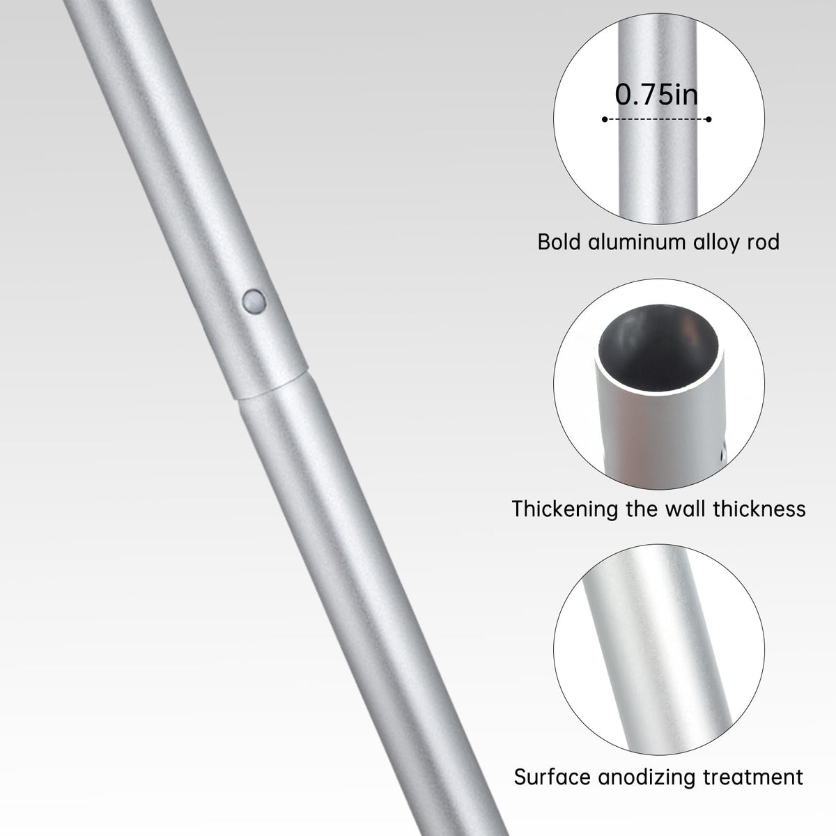 Mop Handle Compatible with Swiffer (5 Count)