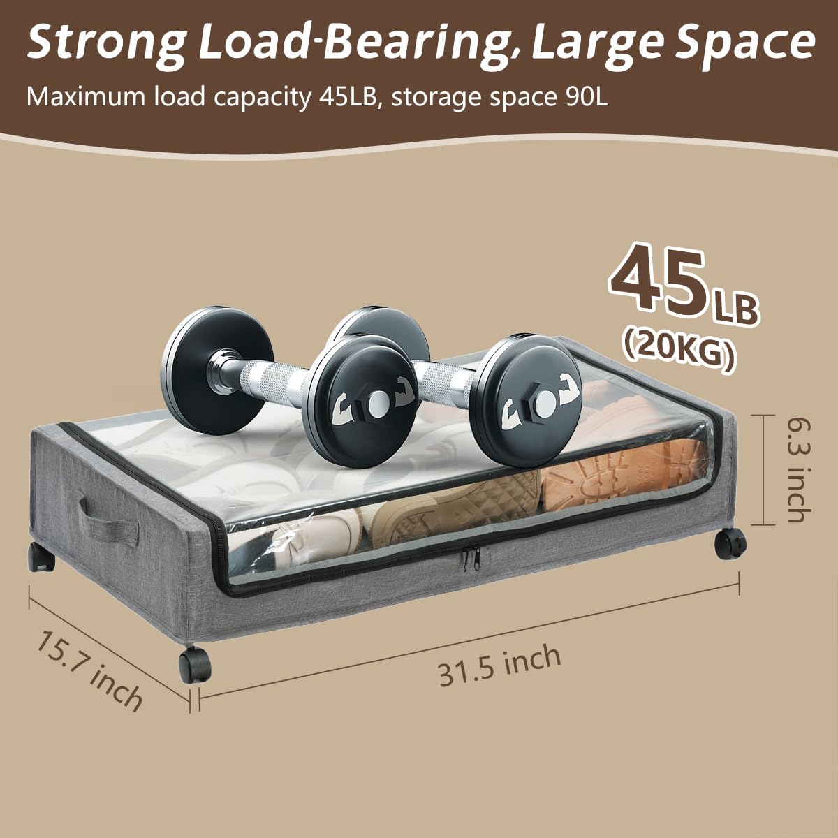 UnderBed Storage Containers