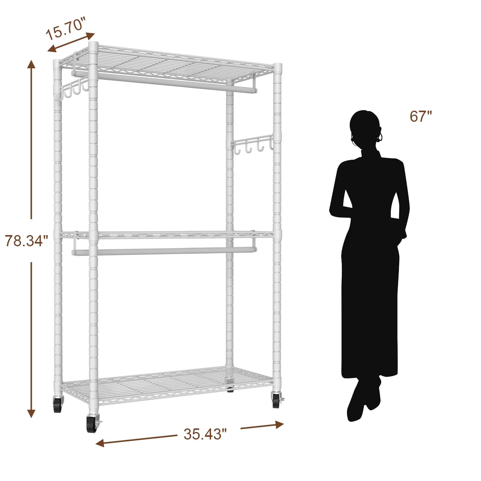 Clothes Rack Clothing Rack for Hanging Clothes