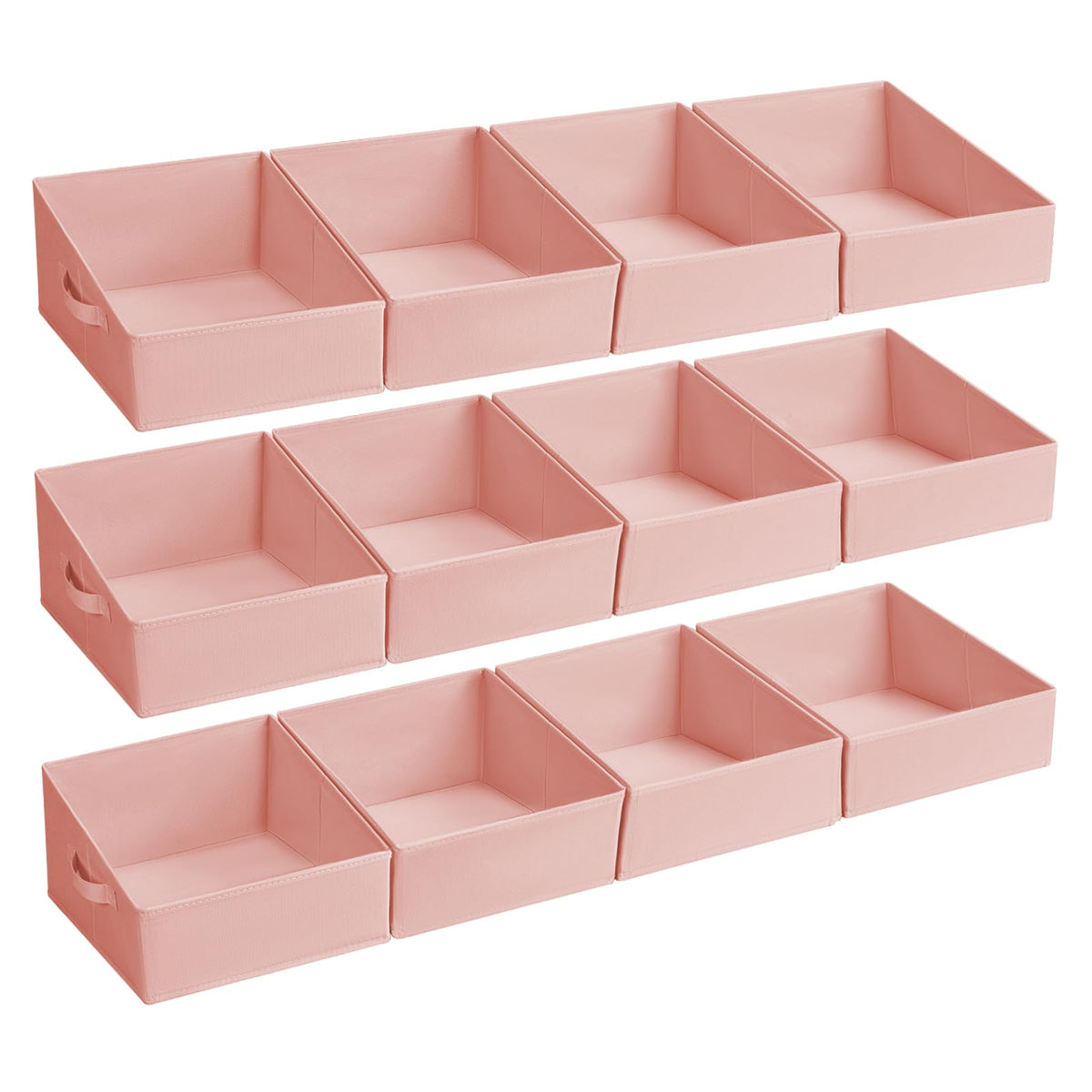 Closet Storage Bins 12 Pack (12 Count)