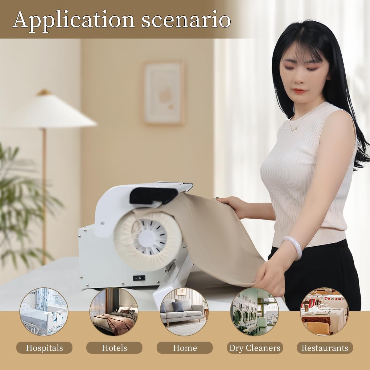chunchun Rotary Steam Roller Ironer