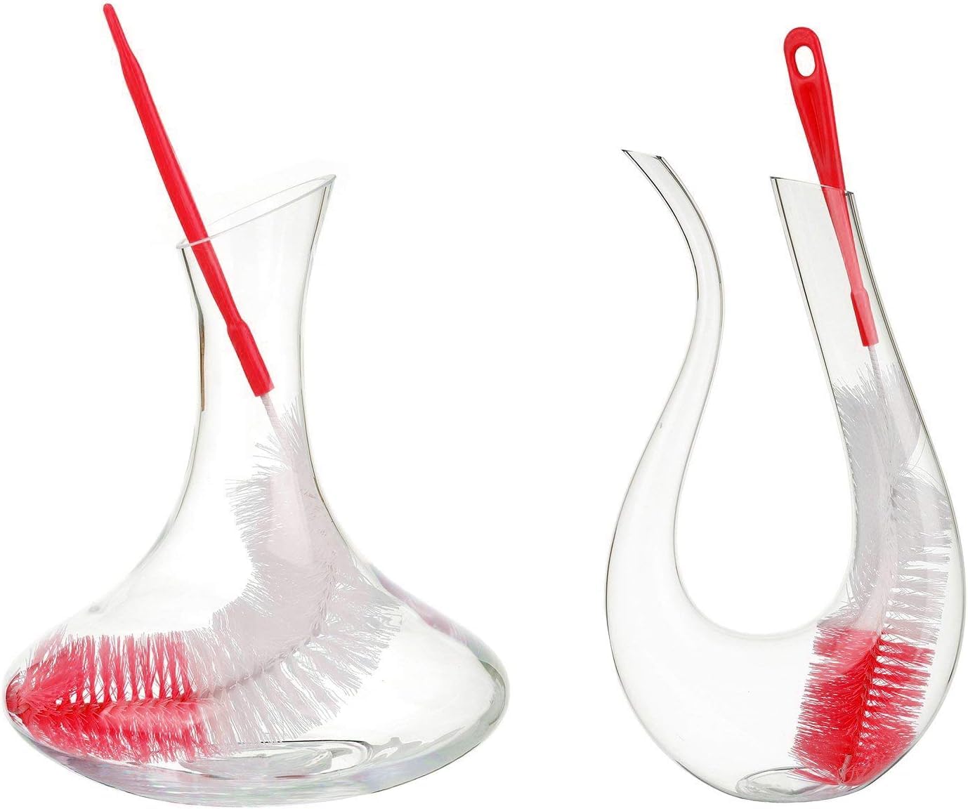 8 Pack Red Bottle Brush Cleaner Set (8 Count) - ModHome Supplies