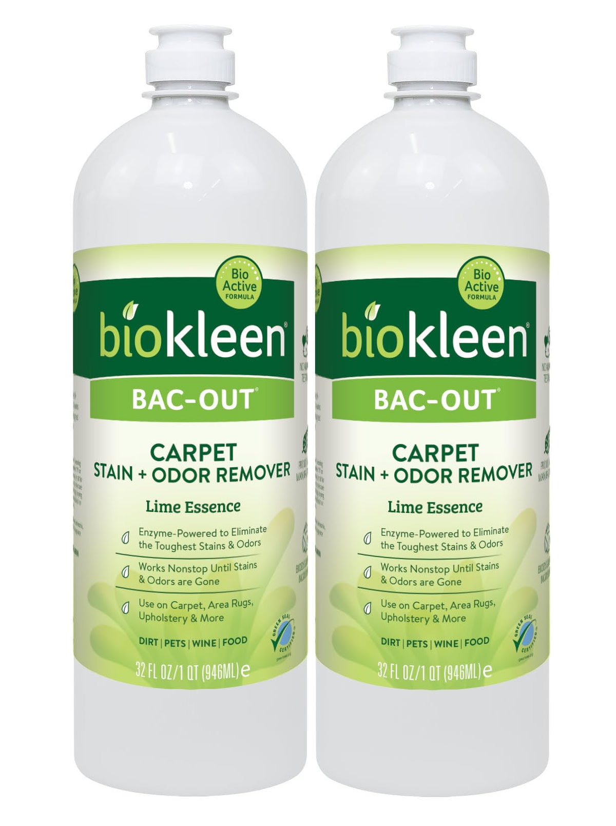 Bac Out Stain Remover for Clothes (64 Fl Oz)