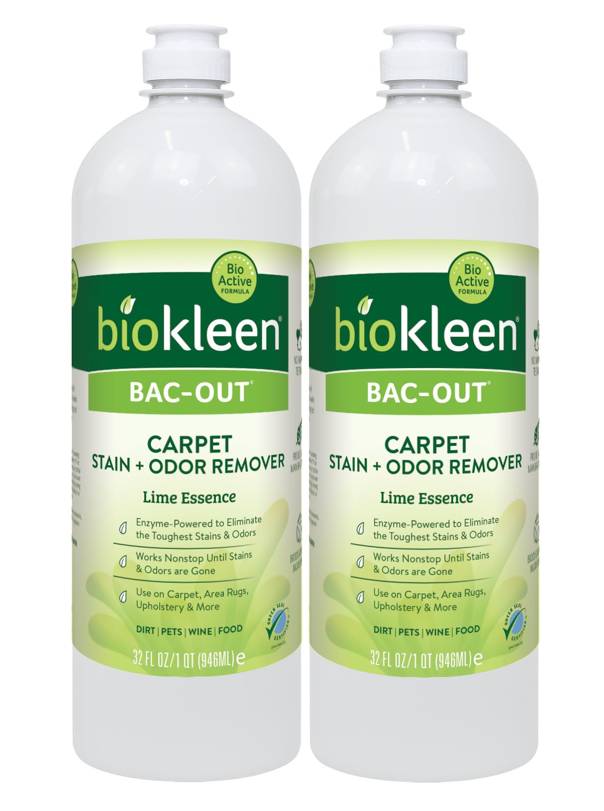 Bac Out Stain Remover for Clothes (64 Fl Oz)