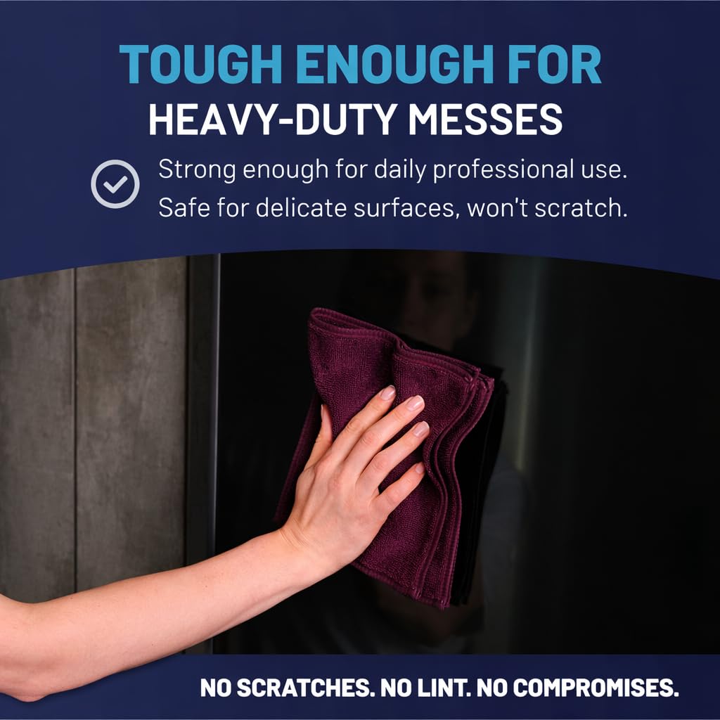 MW Pro Microfiber Cleaning Cloth (12 Count)