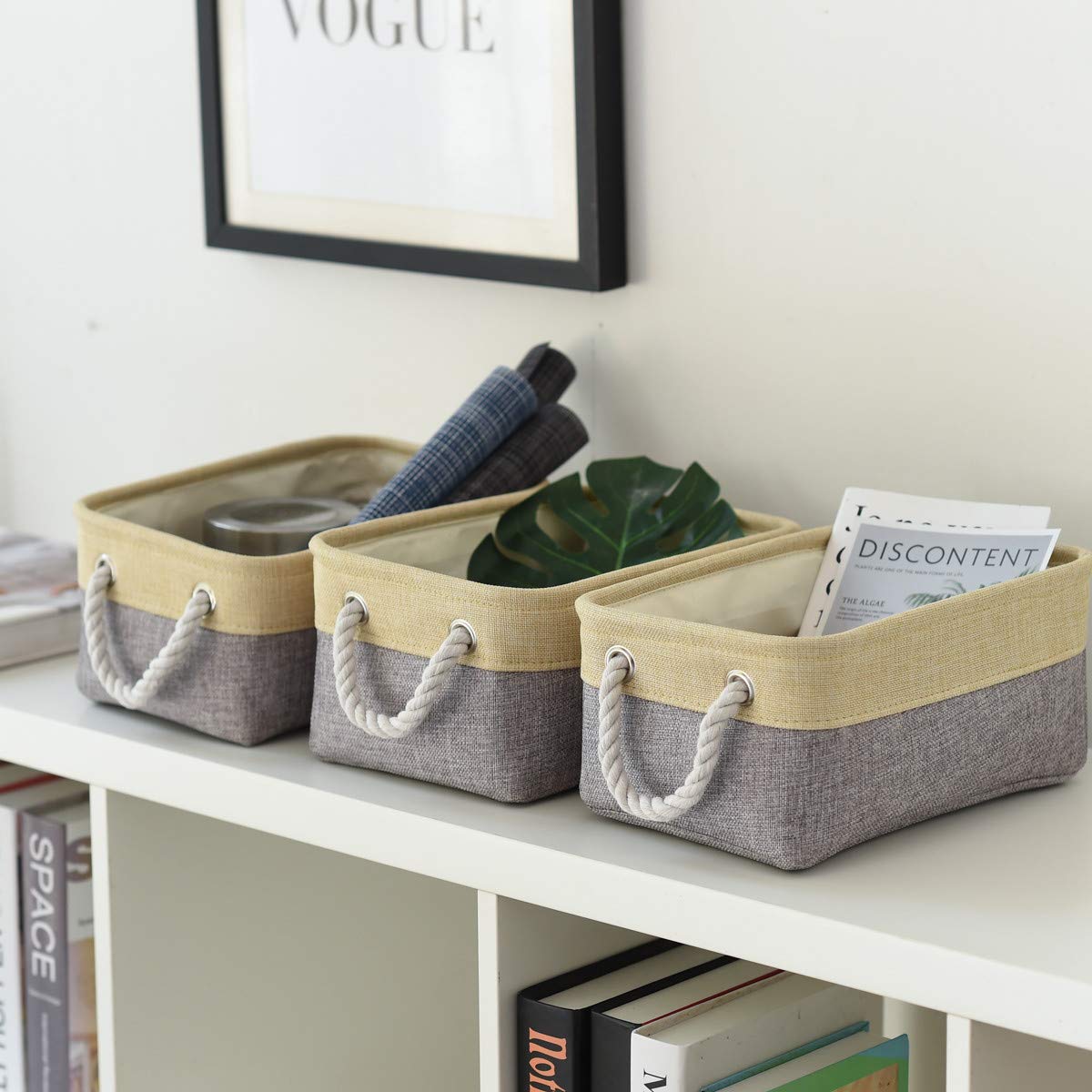 Storage Baskets for Organizing (6 Count)