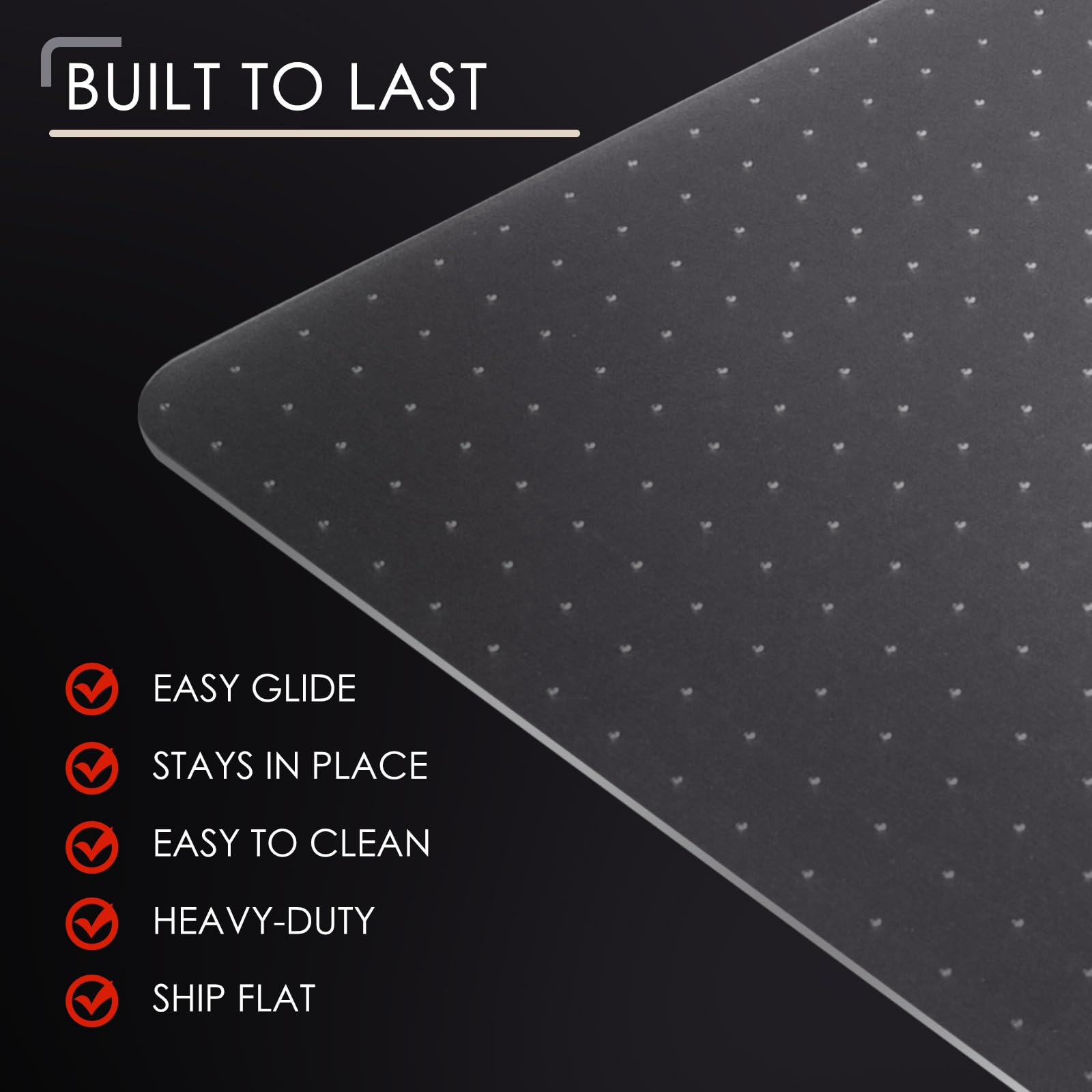 Office Chair Mat for Carpet (2 Count)