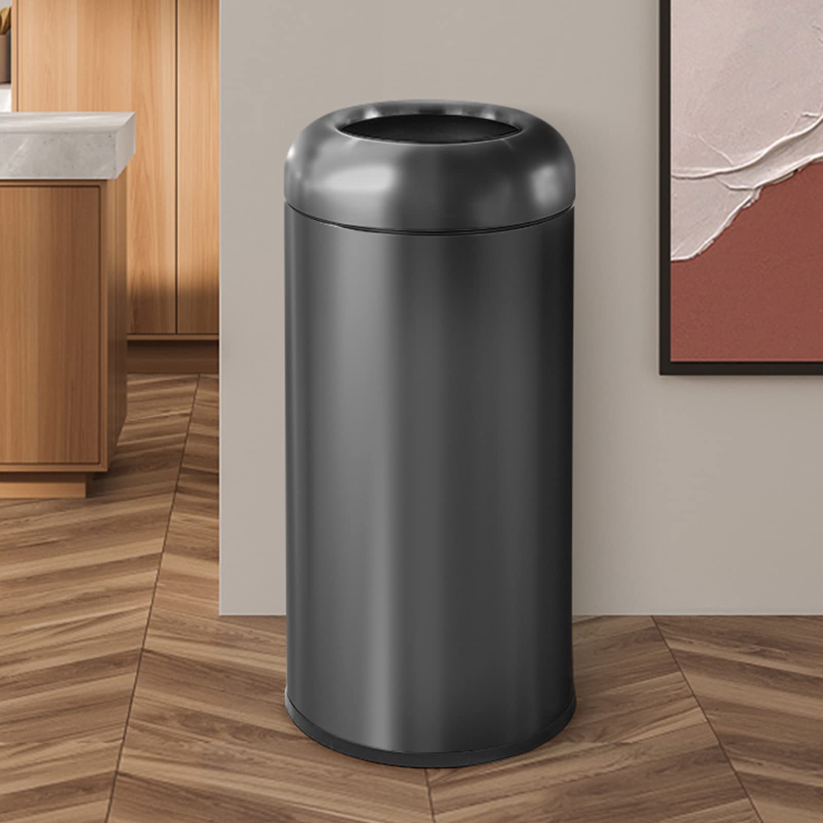 16.5Gal Open Top Trash Can