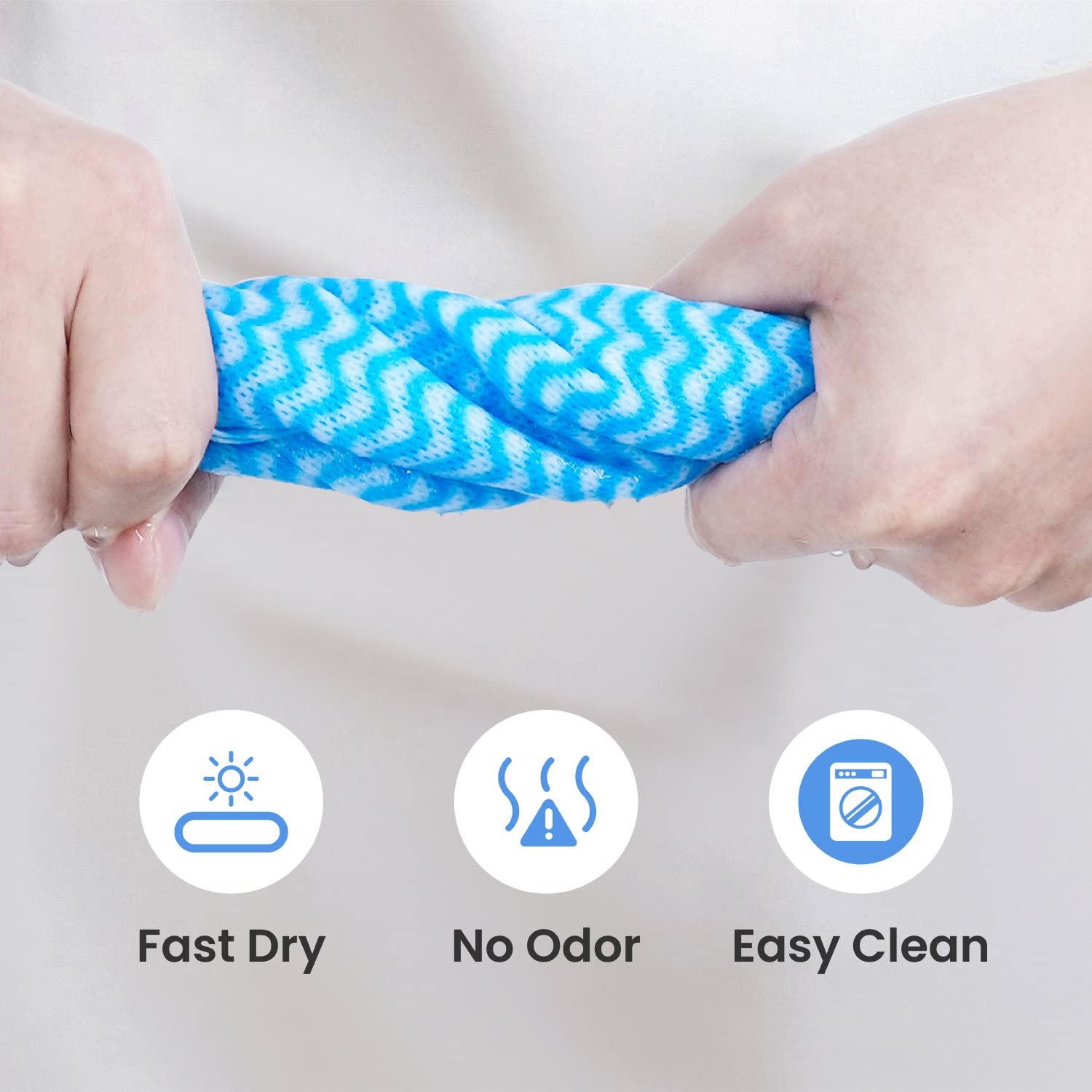 Reusable Cleaning Cloths Dish Paper Towels (25 Count)
