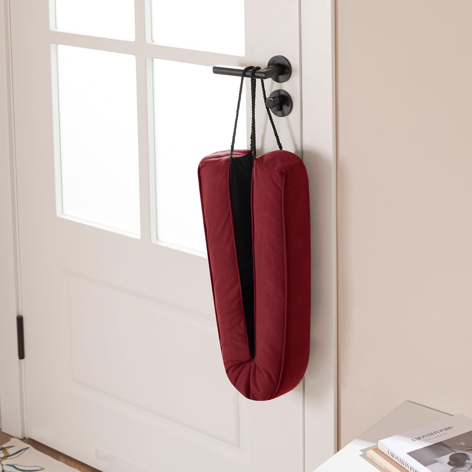 Door Draft Stopper with Removable Washable Cover
