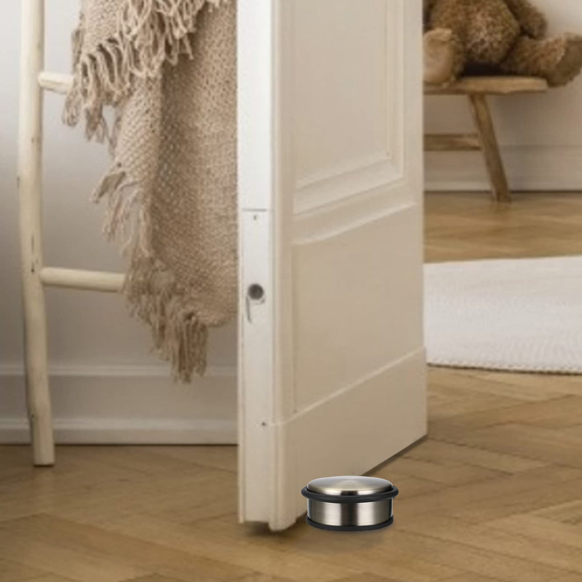Heavy Duty Floor Door Stopper No Drill