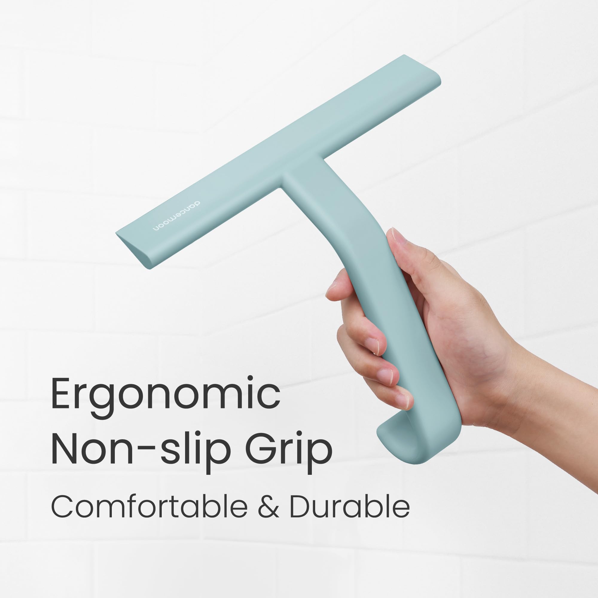 JustHang Shower Squeegee with Built