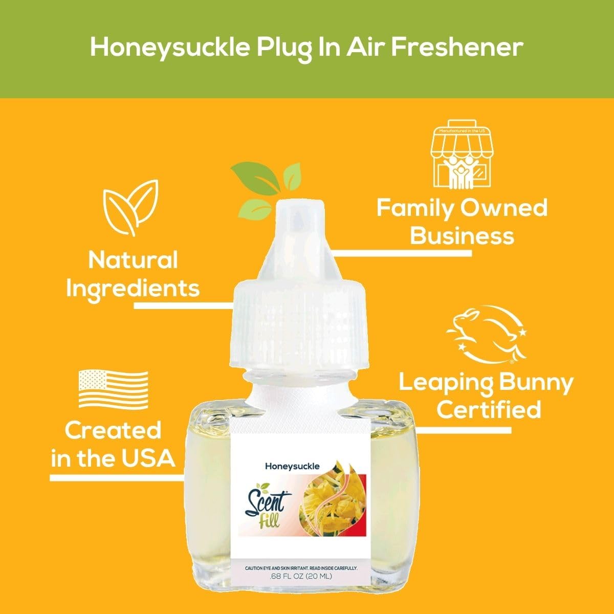 Honeysuckle Plug in Air Freshener (2.72 Ounce)