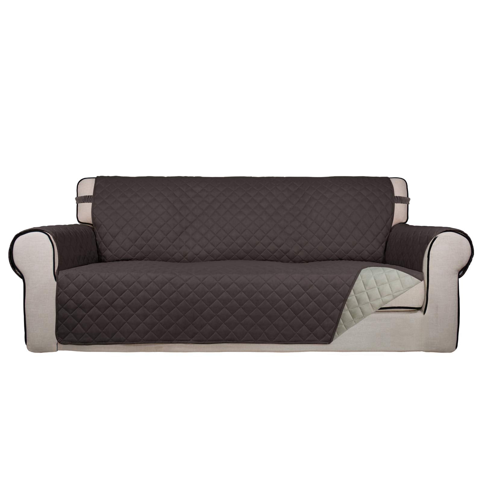 Reversible Quilted Couch Covers for Dogs Oversized Sofa Cover 78”