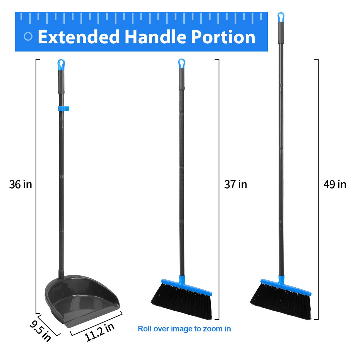 Broom and Dustpan Set