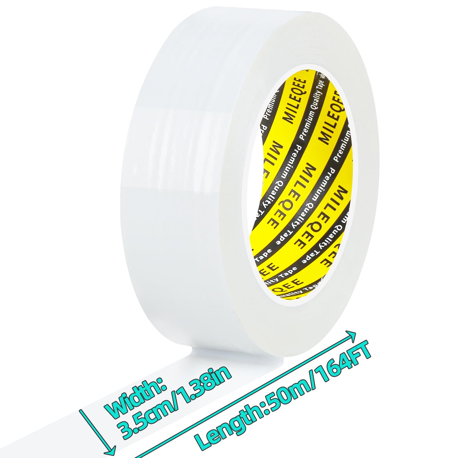 Window Weather Stripping Door Seal Tape2Pack x 1.38Inch x 164FT (2 Count)