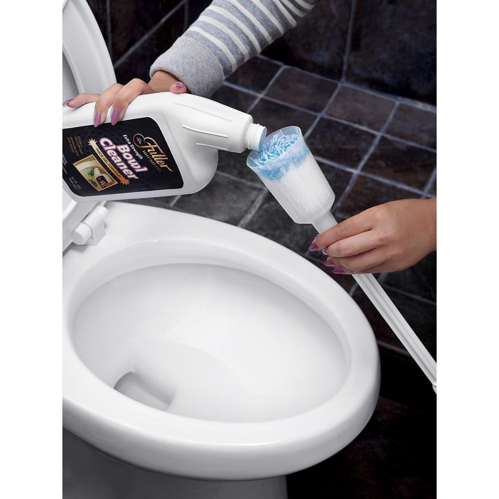 Toilet Bowl Swab with Extra Strength Bowl Cleaner (32 Fl Oz)