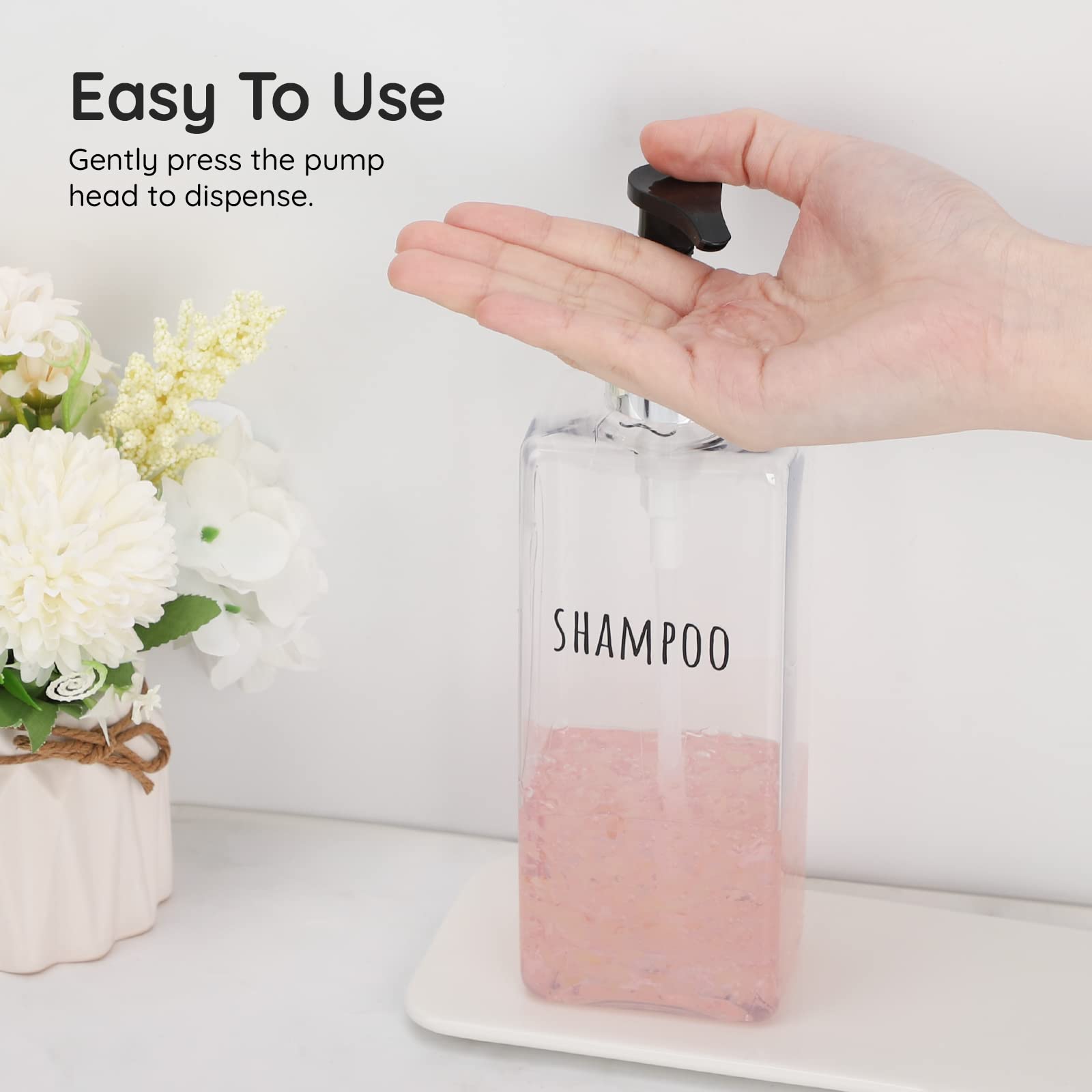 3pcs Clear Soap Dispenser (3 Count)