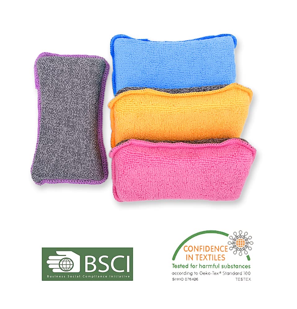 Kitchen Sponges for Dishes (4 Count)