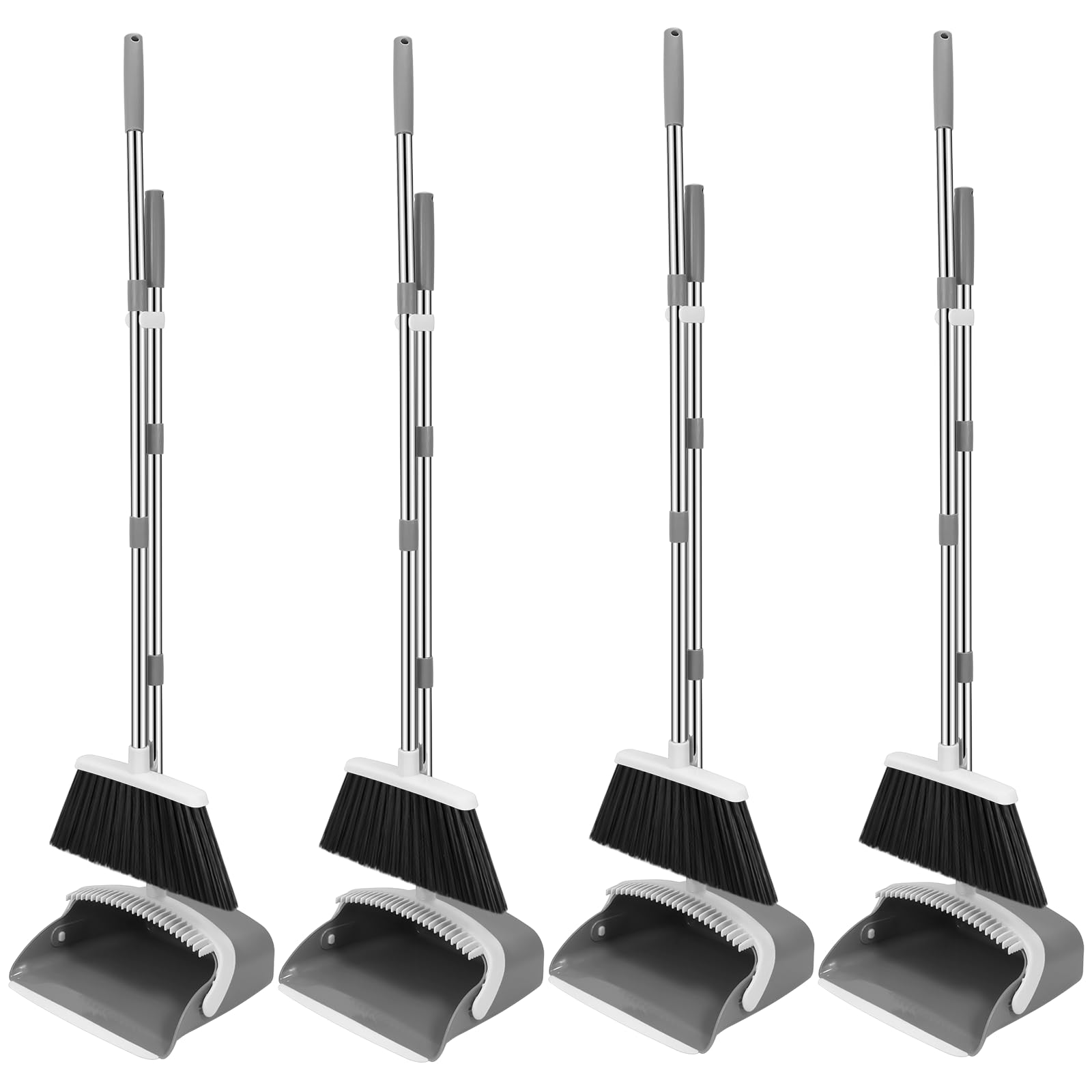 Broom and Dustpan Set (4 Count)
