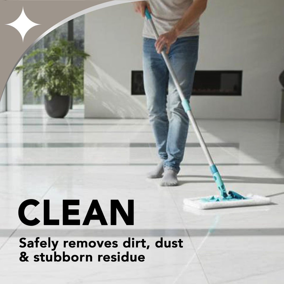 Stone Tile and Laminate Cleaner (64 Ounce)