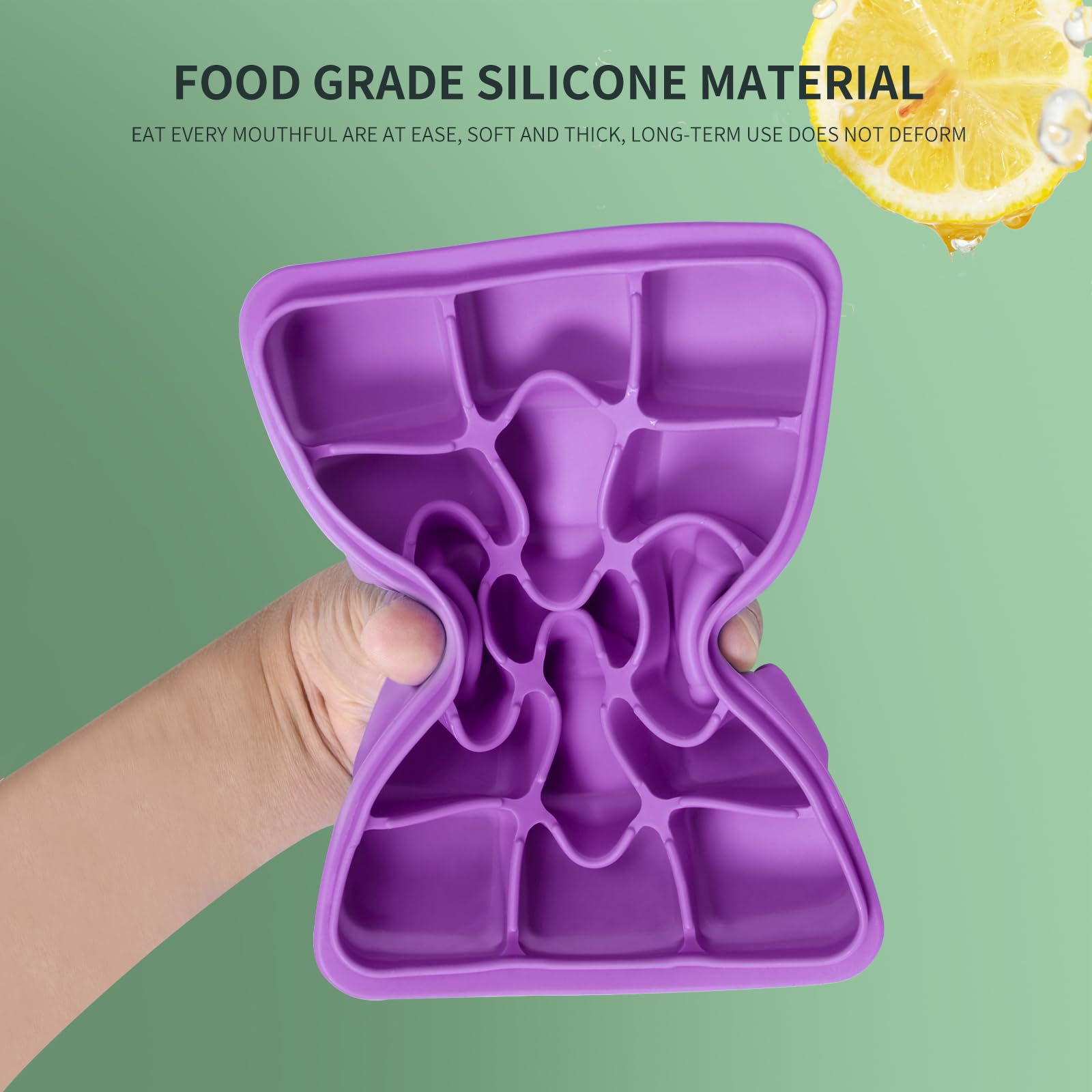 Ice Cube Trays Set of 2 (9.76 Ounce)