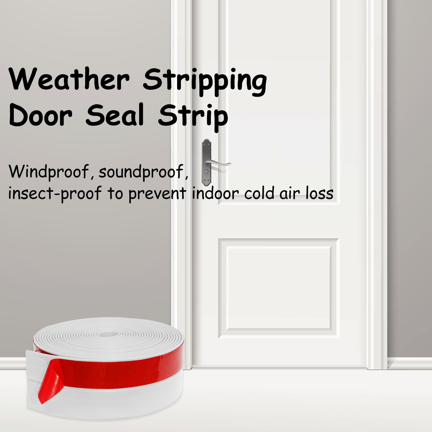 Silicone Weather Stripping (20 Foot)