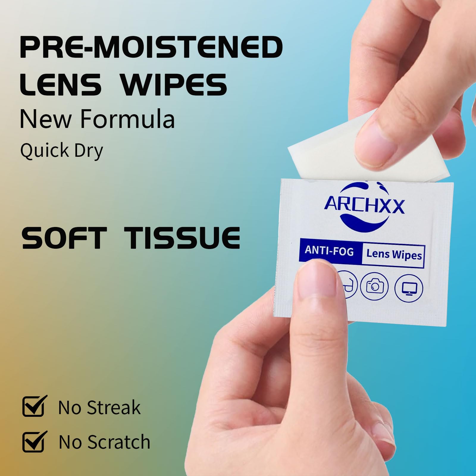 Anti Fog Wipes for Glasses (240 Count)