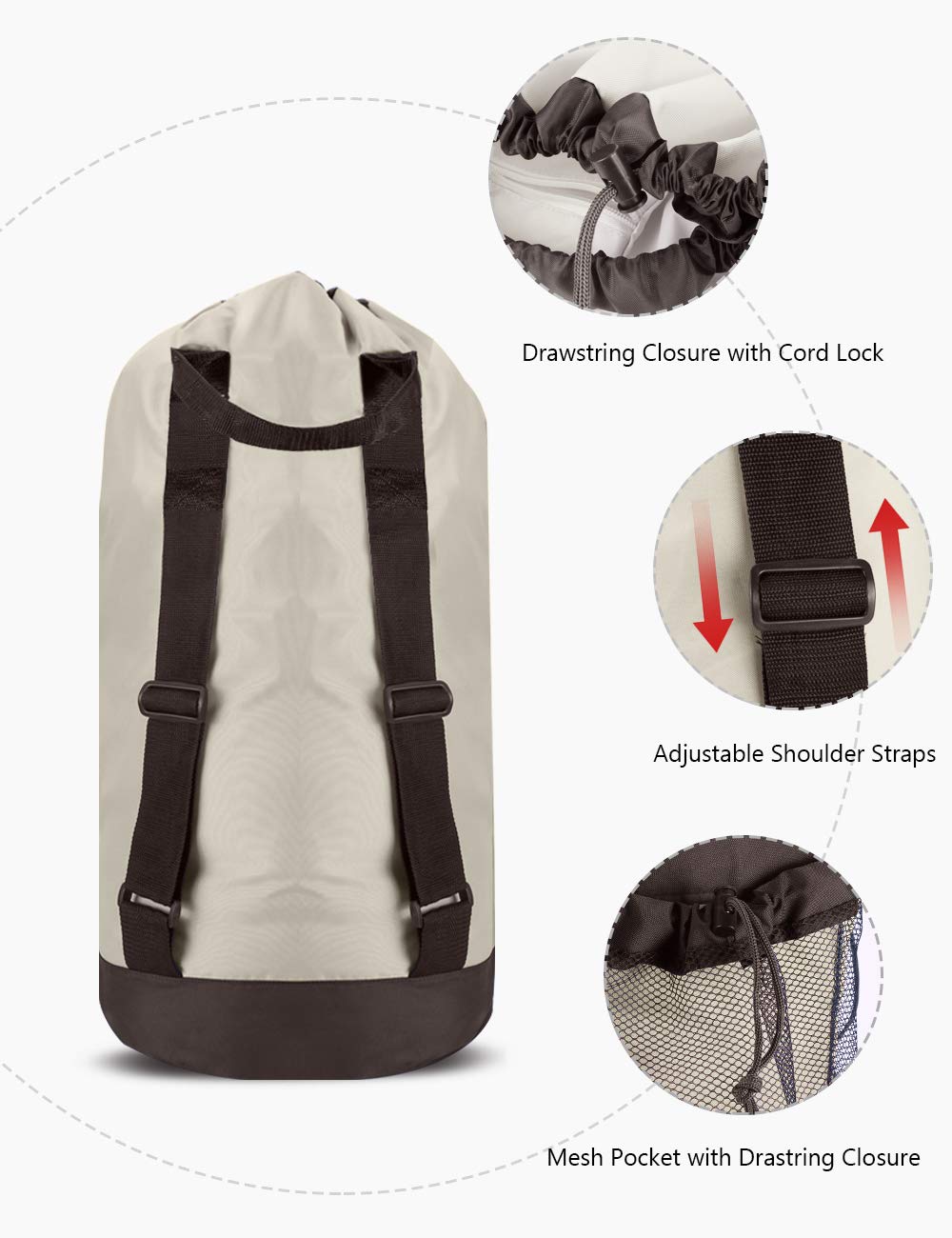 Backpack Laundry Bag