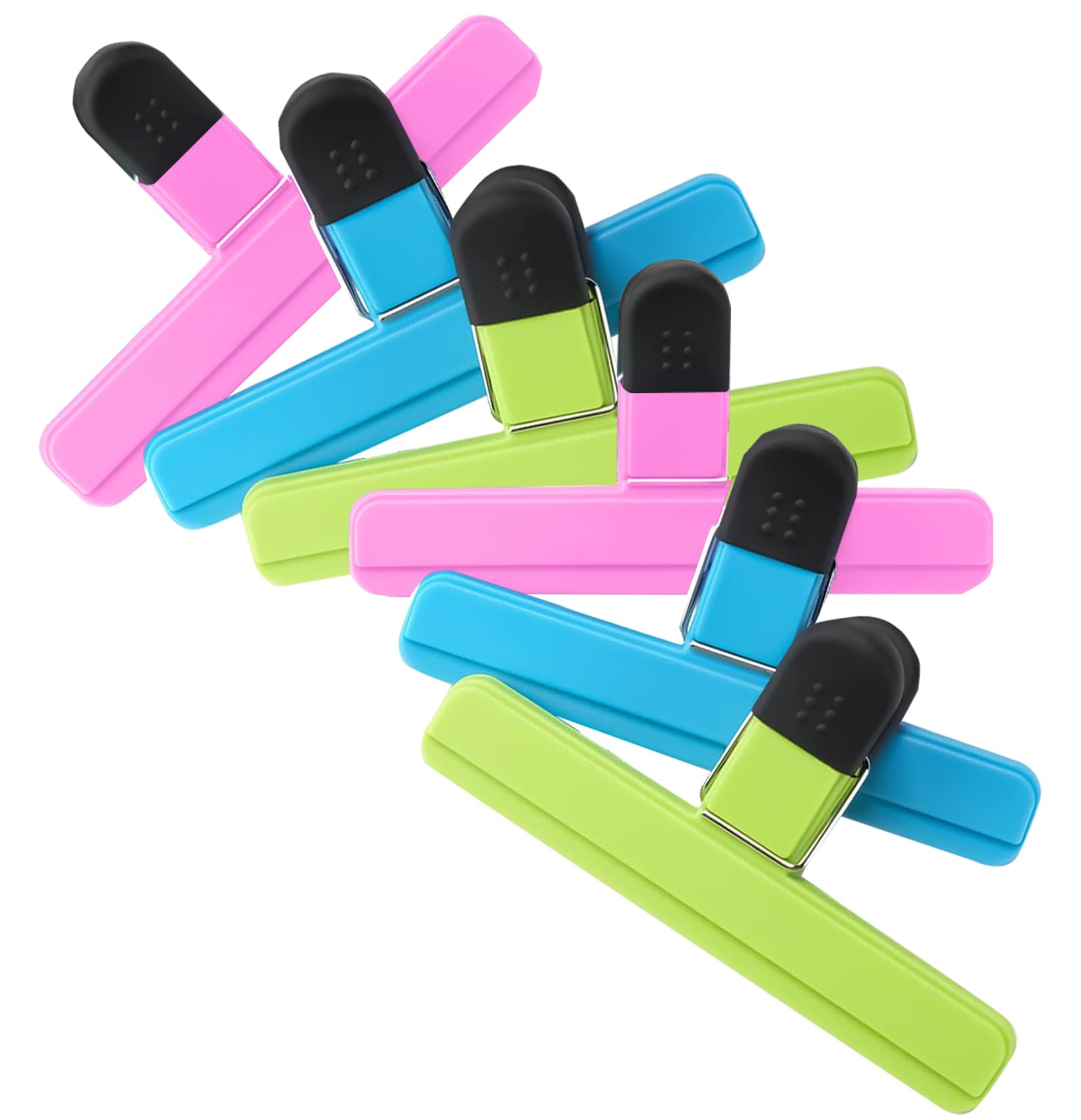 6 Pack Heavy Duty Bag Clip (6 Count)