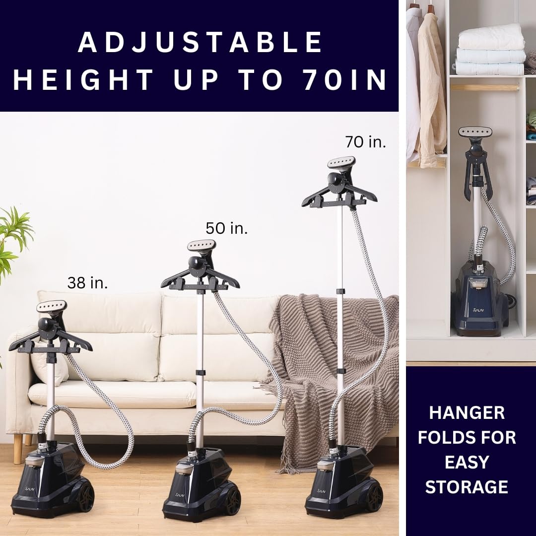 Commercial Grade Standing Garment Steamer for Clothes with Auto