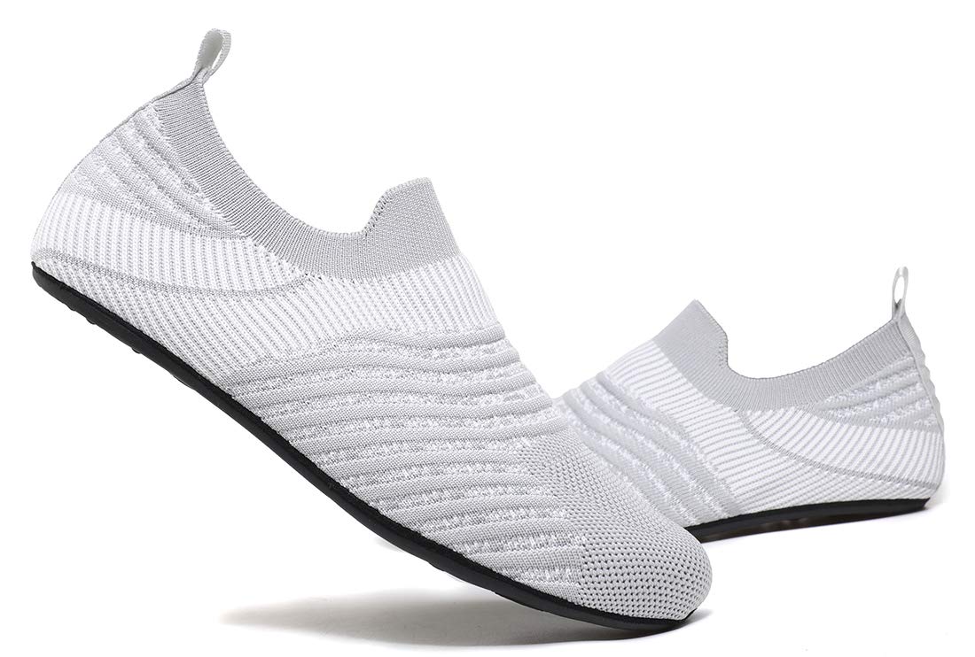 Adult Indoor House Slippers Socks Travel Lightweight Comfort Non Slip Grip House Floor Home Shoes for Women Men