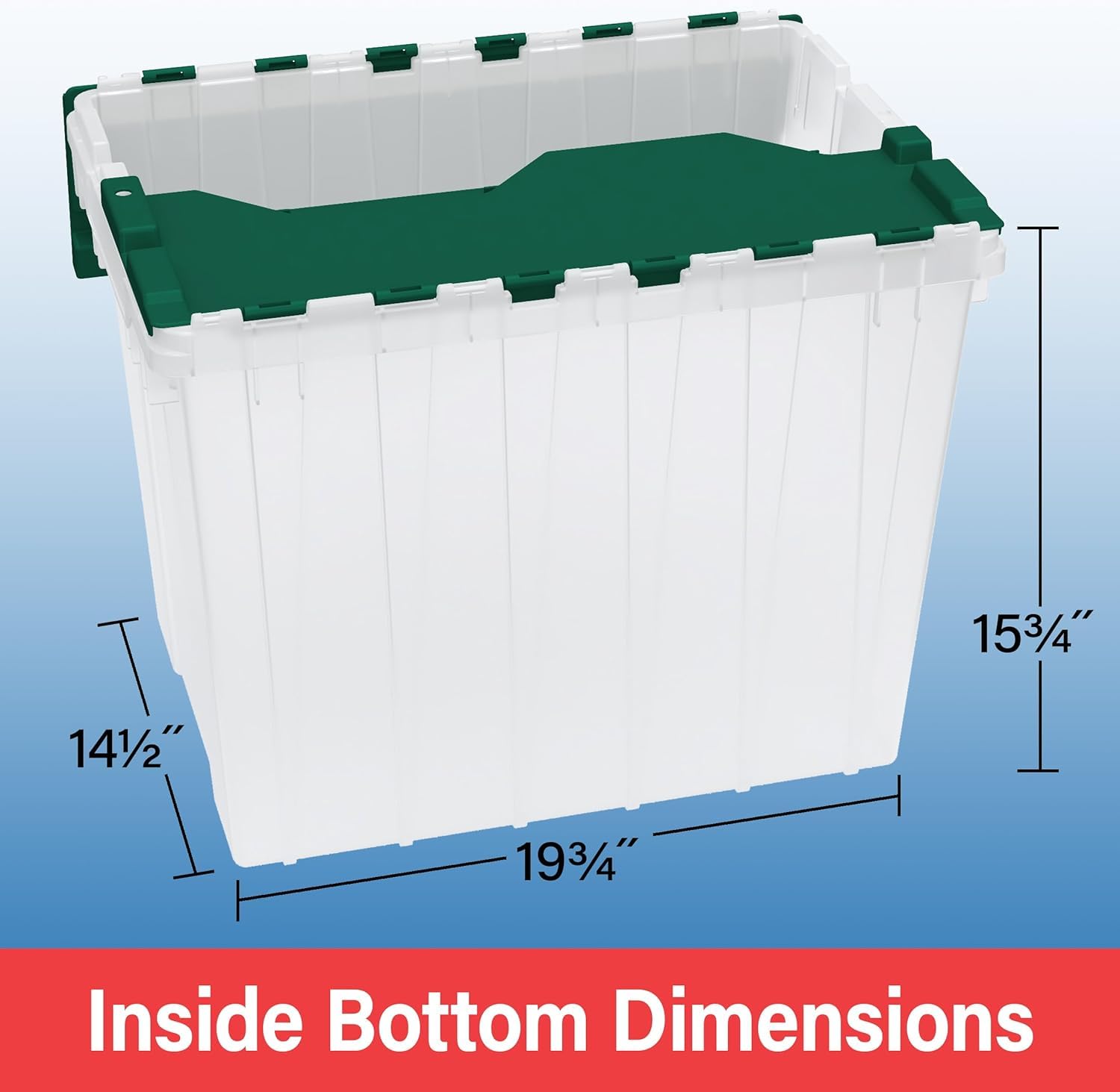 KeepBox 18 Gallon Storage Container
