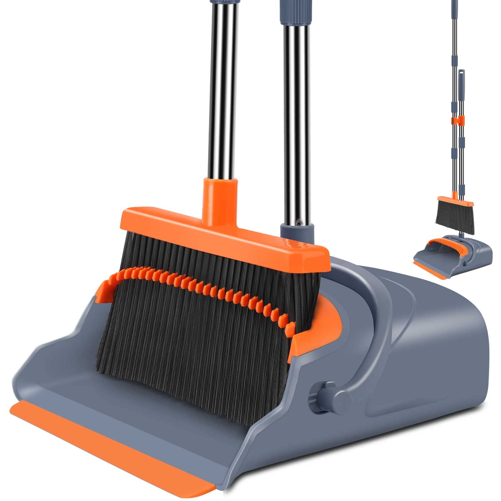 Upgrade Broom and Dustpan Set