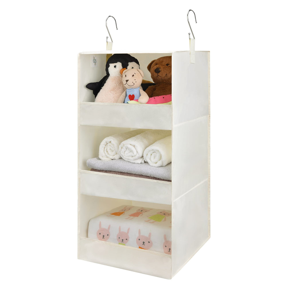 3 Shelf Hanging Closet Organizer