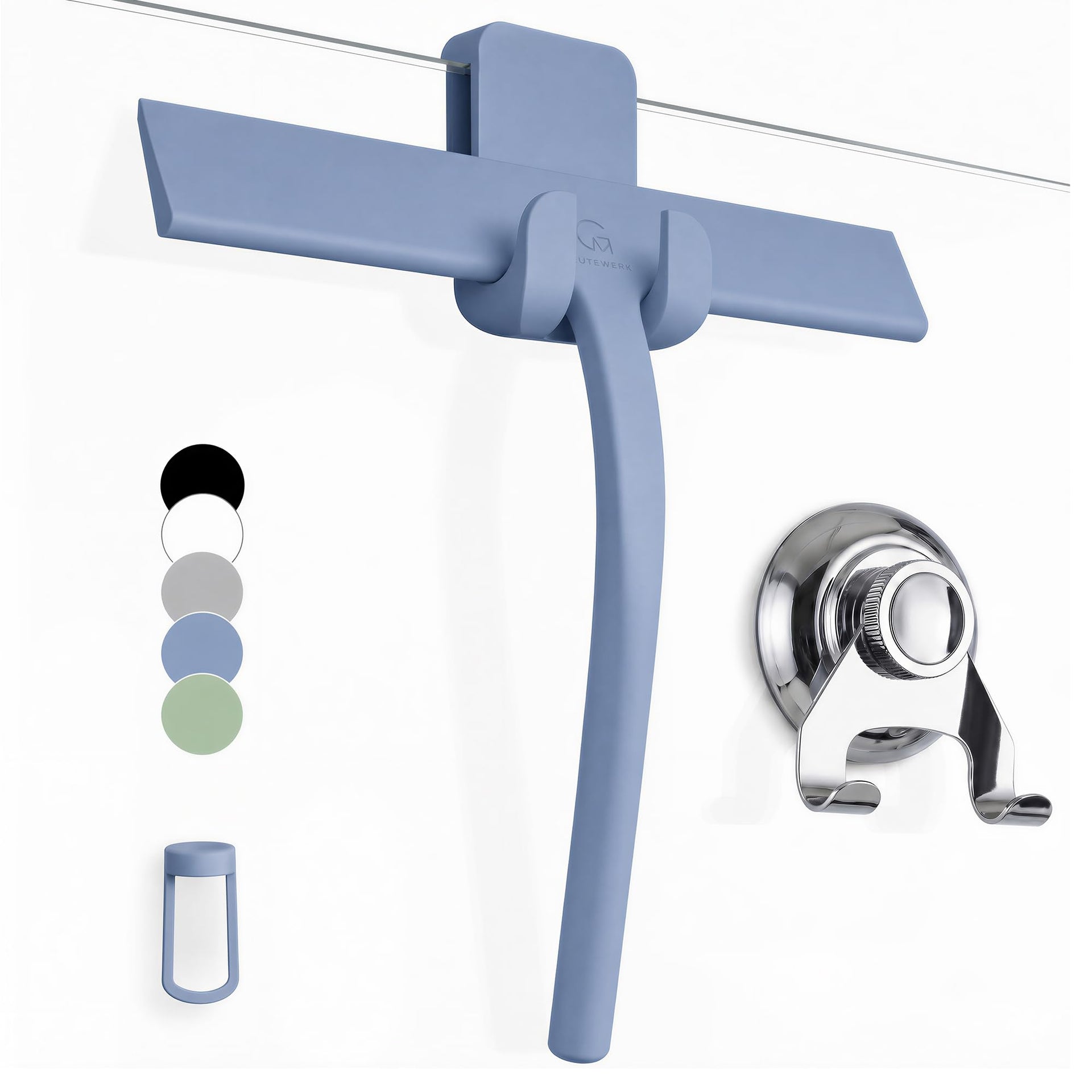 Silicone Shower Squeegee with 3