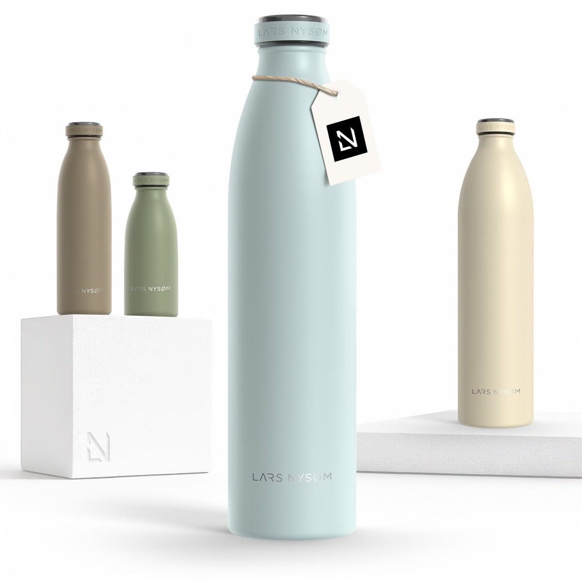 Stainless Steel Insulated Water Bottle 12oz 17oz 25oz 34oz 51oz